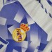 Real Madrid 96/97 Third White&Blue Soccer Jersey